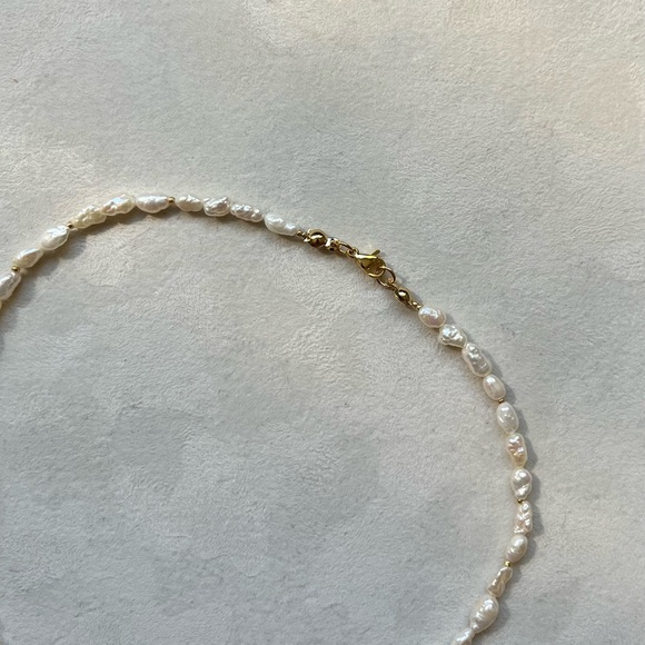 Freshwater Pearl Floral Necklace - Picture 4 of 5